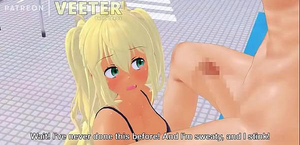 Hibiki Sex With Machio 3D Hentai Sex (Dumbbell Nan Kilo Moteru)